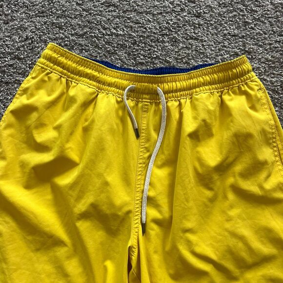 Polo Ralph Lauren Traveler Classic Swim Trunks Shorts Yellow Mens Size Medium - Picture 4 of 10